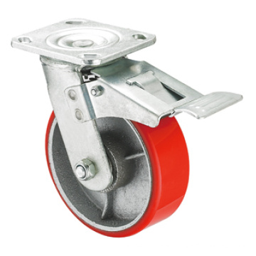 Heavy Duty Caster Series- 4in. W/Dual Brake